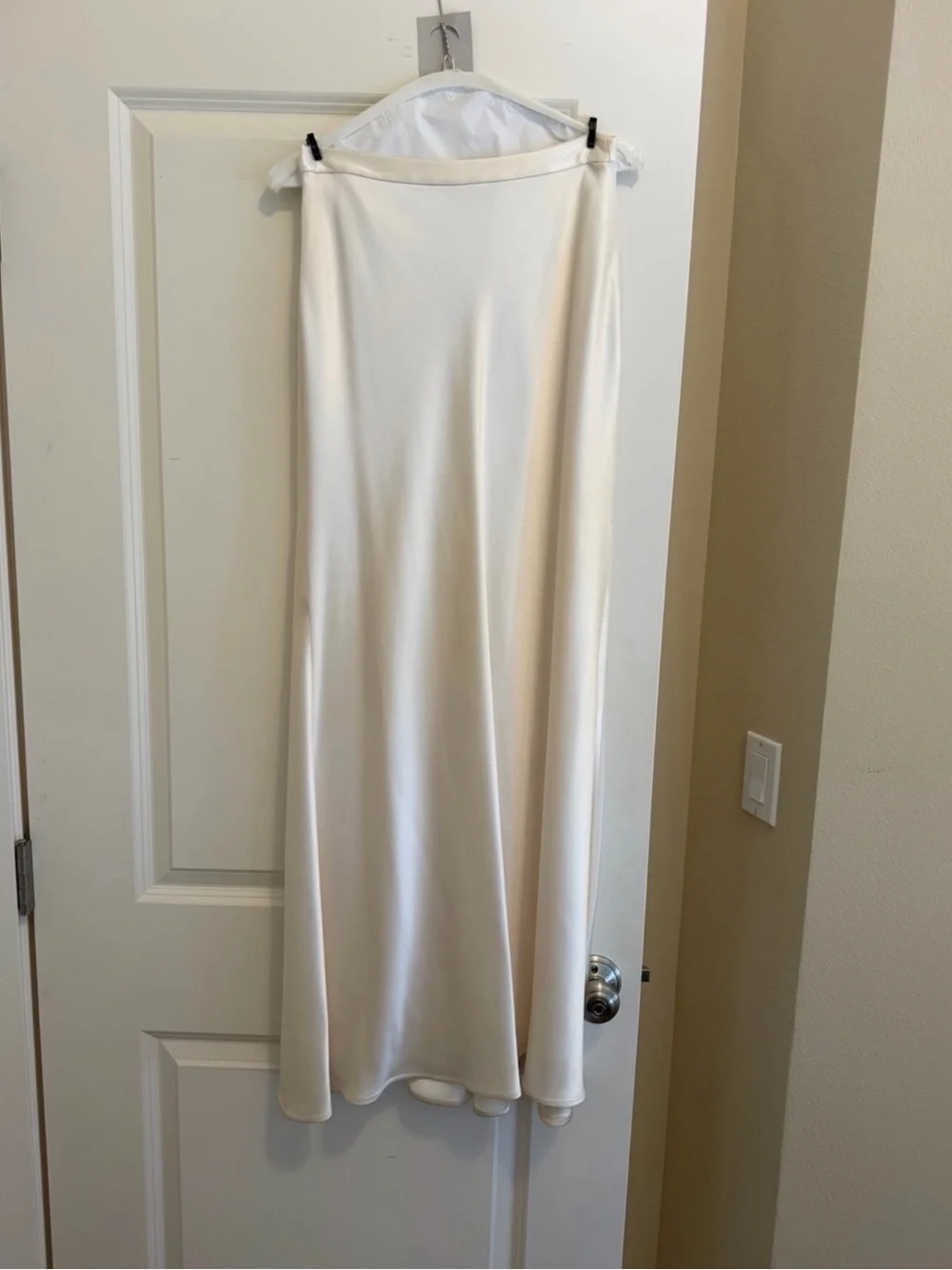 Catherine Deane Mae BHLDN Skirt Wedding Satin